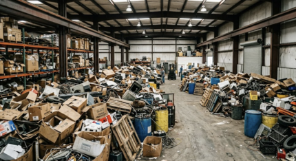 Warehouse Junk Removal Calgary - Mighty Junk